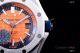 JF Factory V8 1-1 Best Audemars Piguet Diver's Watch Orange Rubber Strap (6)_th.jpg